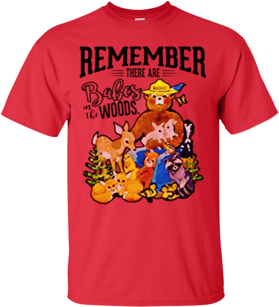 Smokey The Bear Remember There Are Babes (1024x1024), Png Download