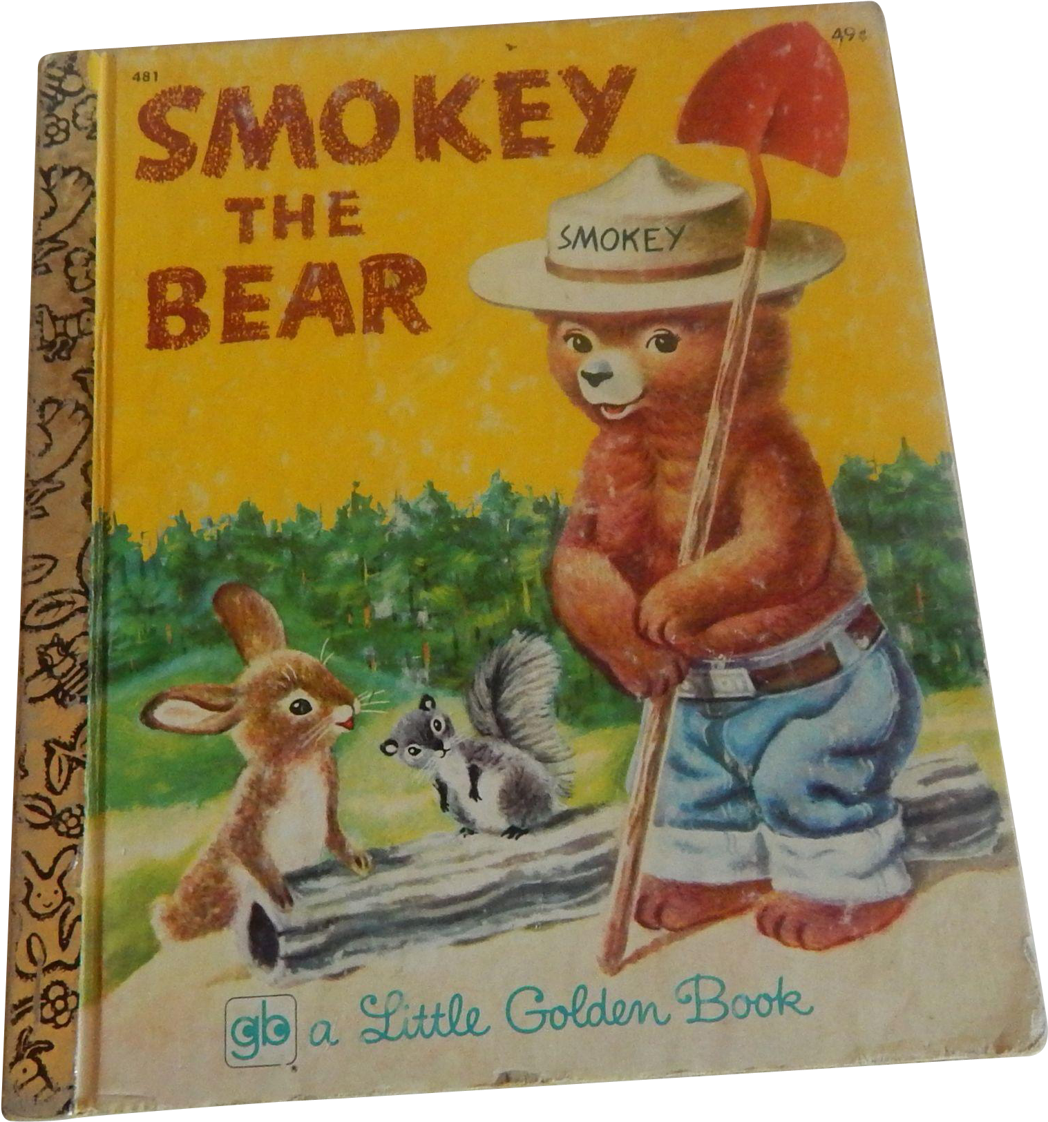 Little Golden Book Smokey The Bear - Australian Smokey The Bear (1624x1624), Png Download