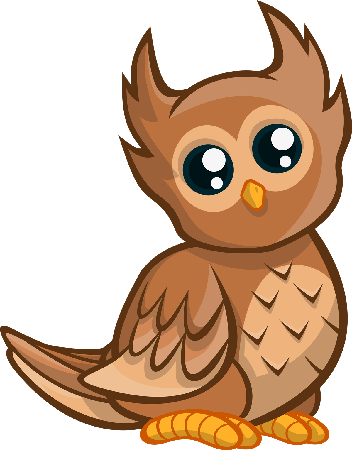 Clip Art Smart Owl Clip Art - Owl Clipart (1200x1534), Png Download