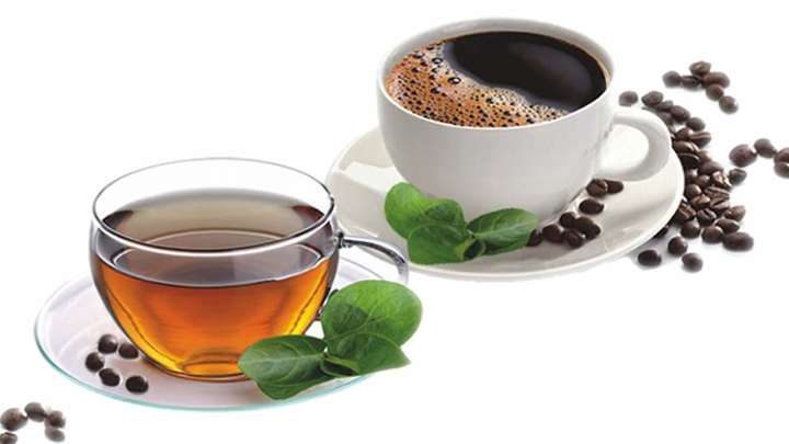 Coffee & Green Tea (720x405), Png Download