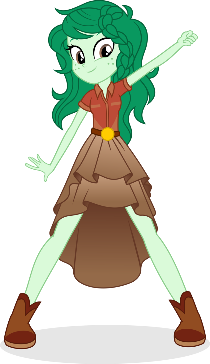 Wallflower Blush By Punzil504 - My Little Pony Equestria Girls Wallflower (679x1176), Png Download