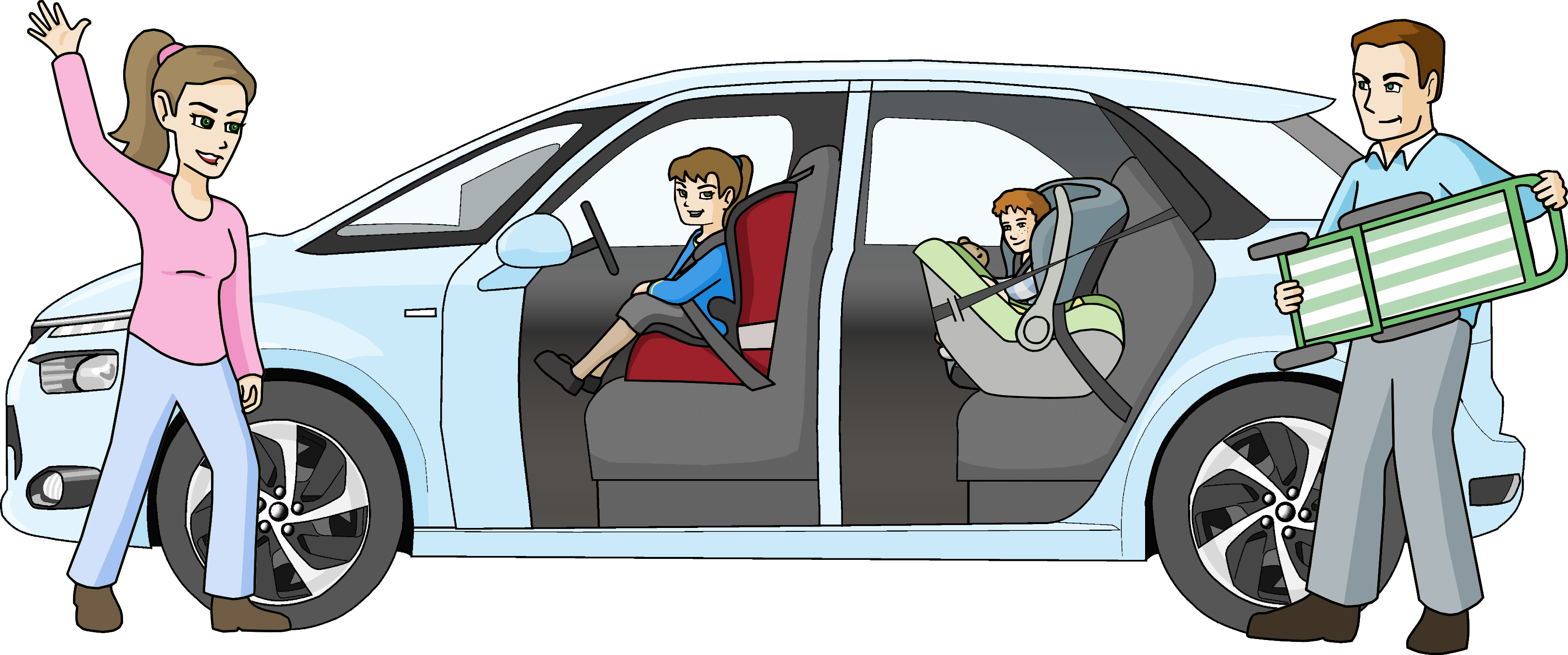 City Car (3248x1356), Png Download