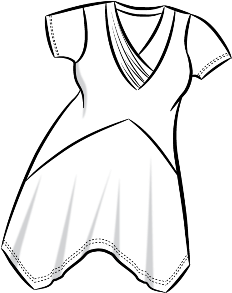 Black Feathers Bamboo Print - Line Art (472x600), Png Download