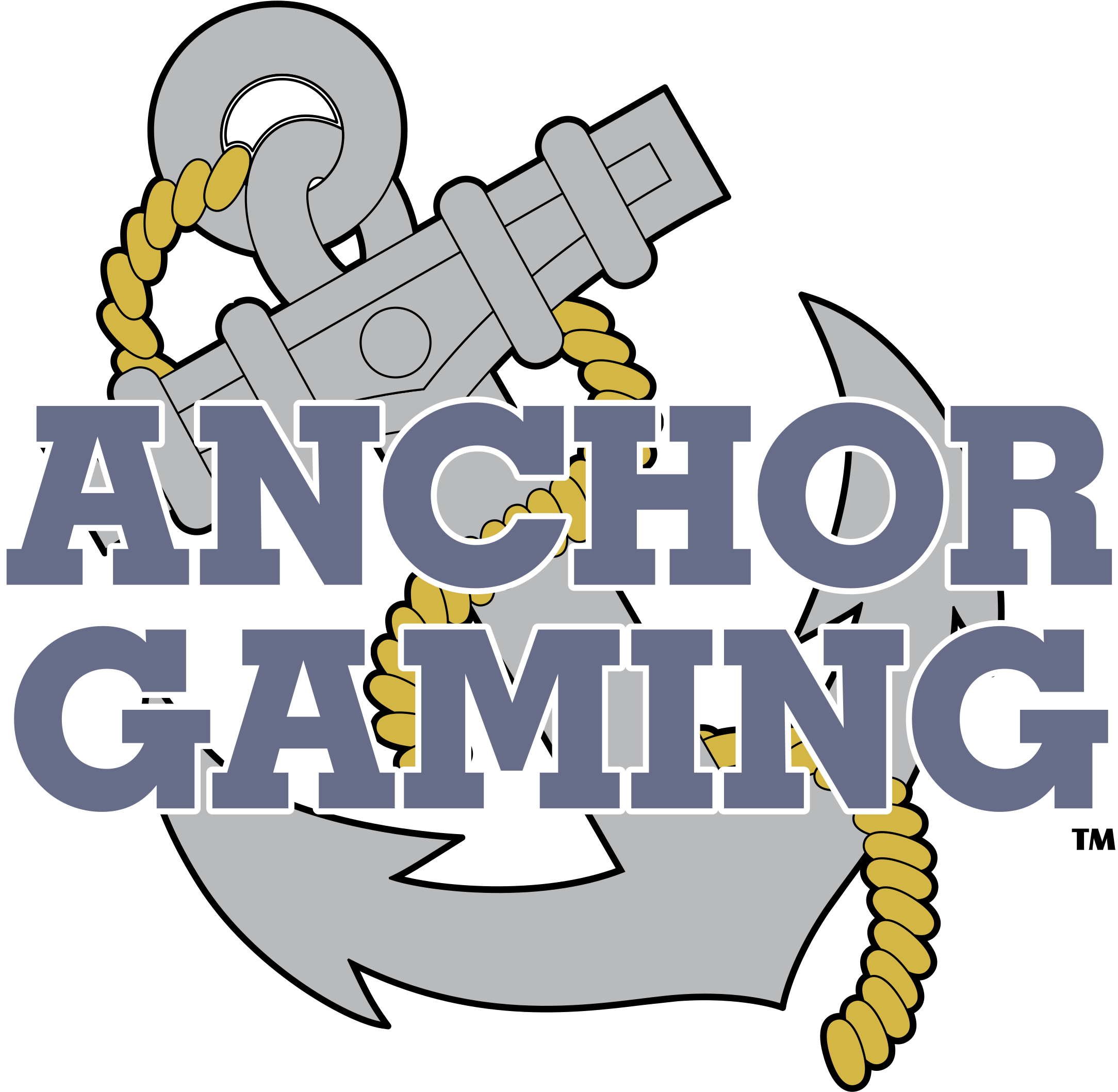 Anchor Gaming 01 Logo Png Transparent - Anchor Gaming Logo (2400x2400), Png Download