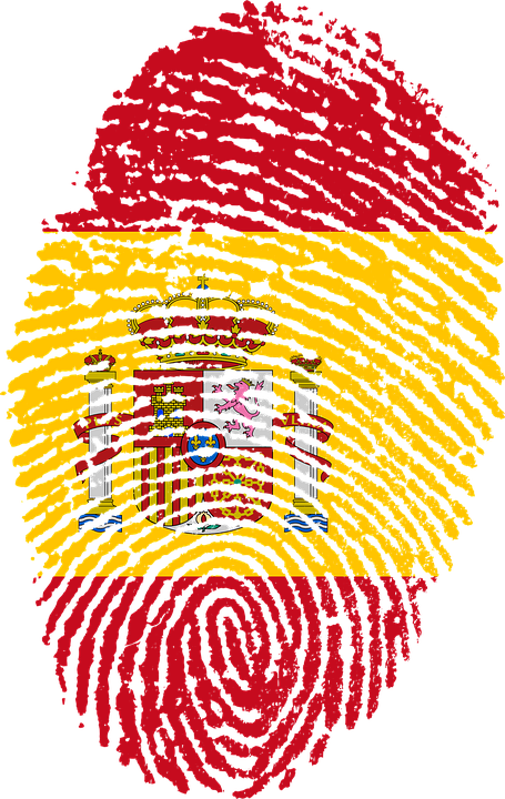 Spain 653008 960 7202017 07 062017 07 06https - Spain Flag Fingerprint (455x720), Png Download