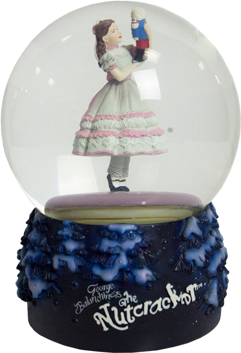 Nutcracker Snow Globe (750x750), Png Download