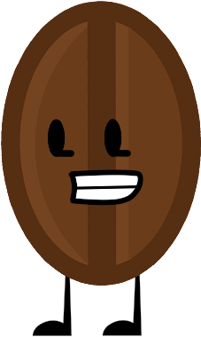 Coffee Bean Smile - Coffee Bean Clipart Png (872x486), Png Download