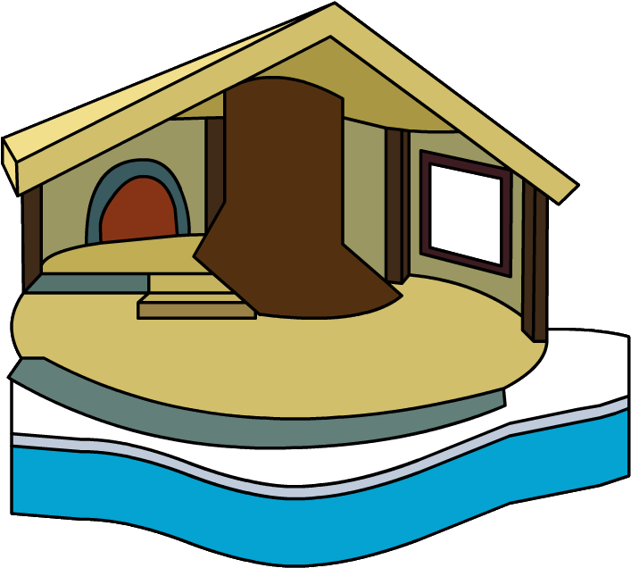 Cozy Cottage Igloo - Club Penguin Igloos Id (759x653), Png Download