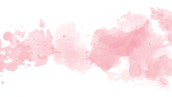 Hi, Im Kelly - Watercolor Pink Png (551x310), Png Download