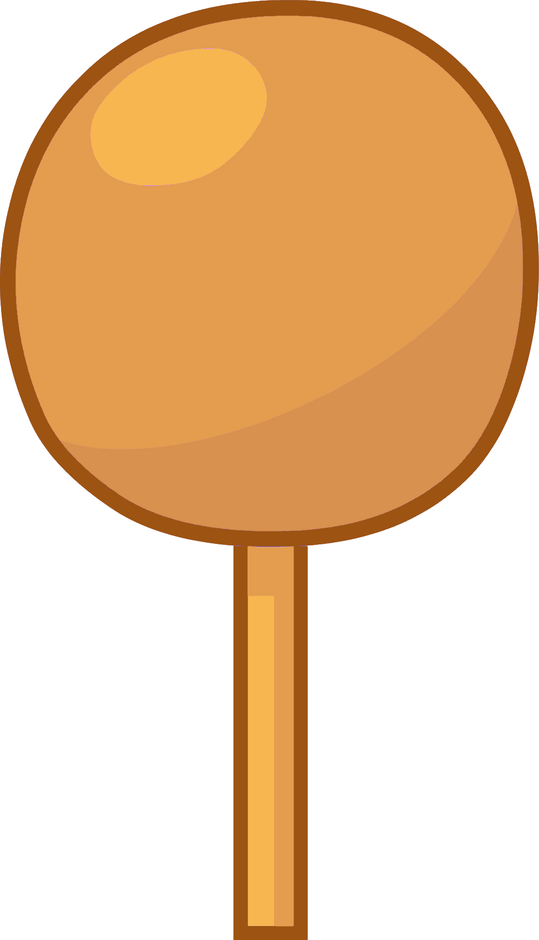 Orange Lollipop - Wiki (1080x1882), Png Download
