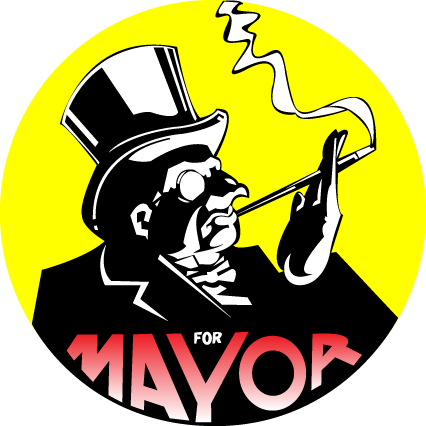 Cobblepot For Mayor Badge - Batman Returns Penguin For Mayor (426x426), Png Download