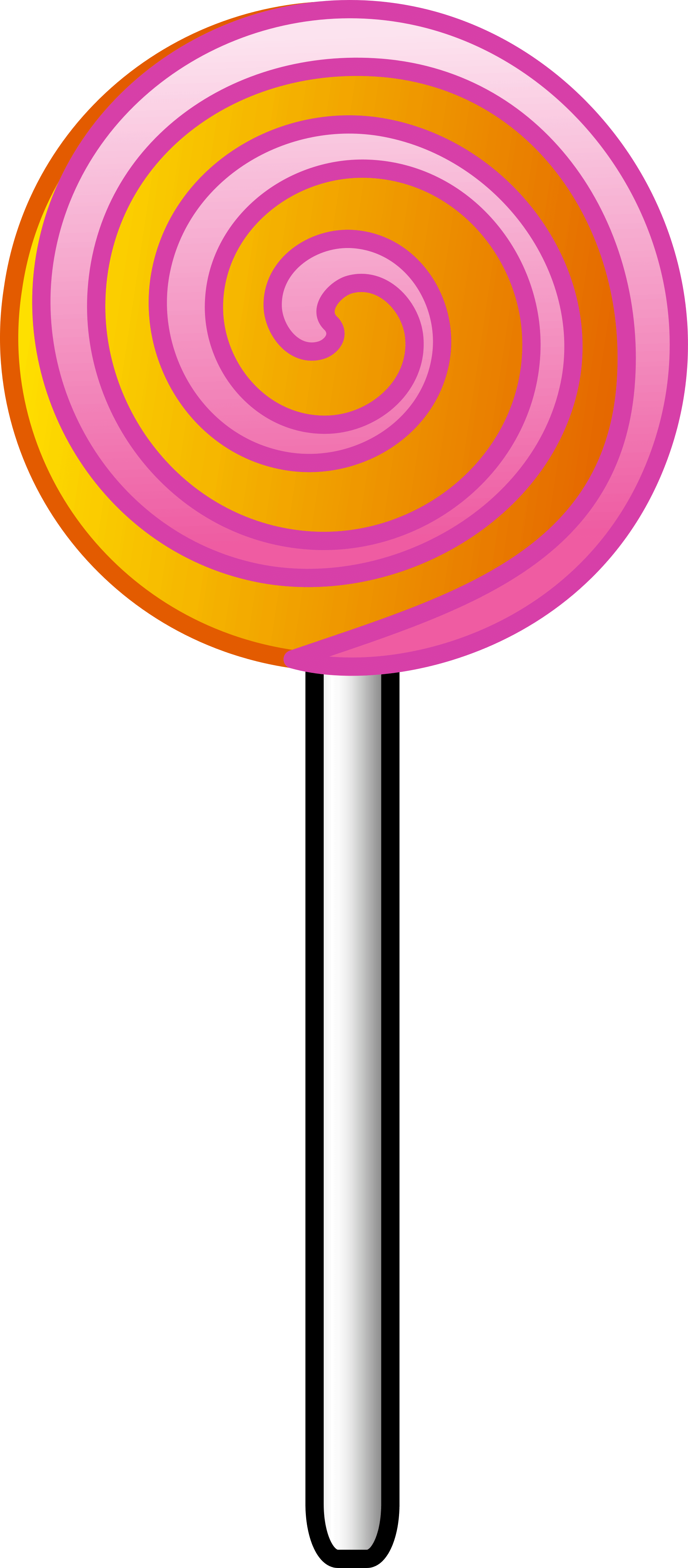 Lollipop - Lollipop Clipart Transparent (2000x4558), Png Download
