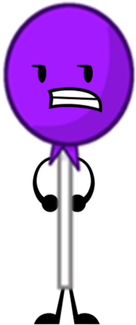 Lollipop - Battle For Dream Island Lollipop (265x634), Png Download