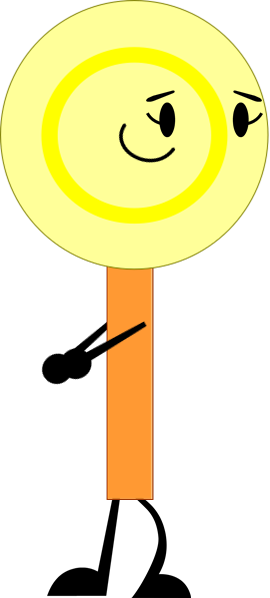 Lemon Lollipop - Community (270x598), Png Download