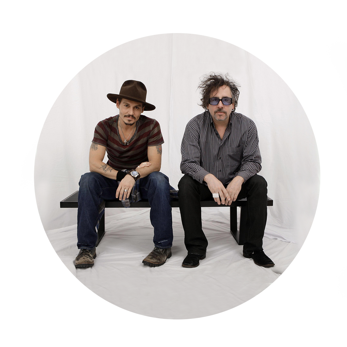 Time To Play A Small Cameo Role In Cameron Crowe's - Geoffrey Rush Johnny Depp (1134x1134), Png Download