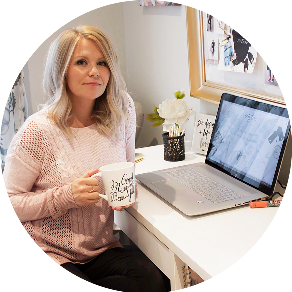 Lady Boss Studio - Girl (1000x1000), Png Download