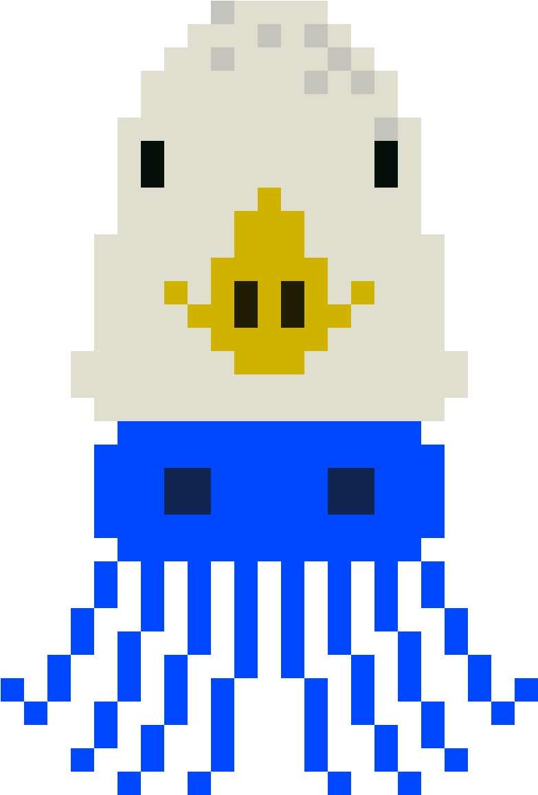 Whatever - Squid Pixel Art (1190x1190), Png Download