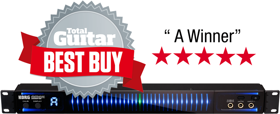 Pitchblack Pro Total Guitar's Best Buy Award - Total Guitar Best Buy Logo (1000x406), Png Download
