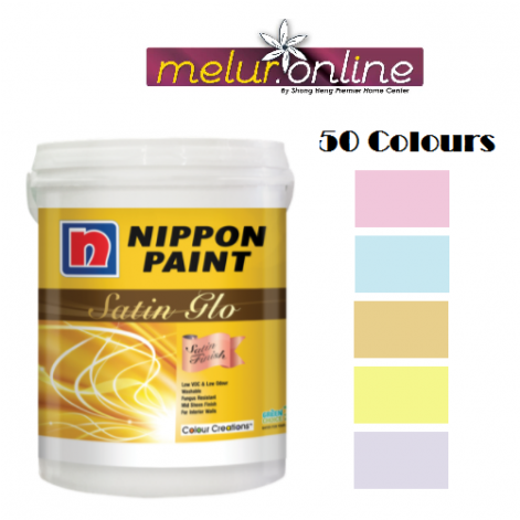 Nippon Paint Satin Glo (906x470), Png Download