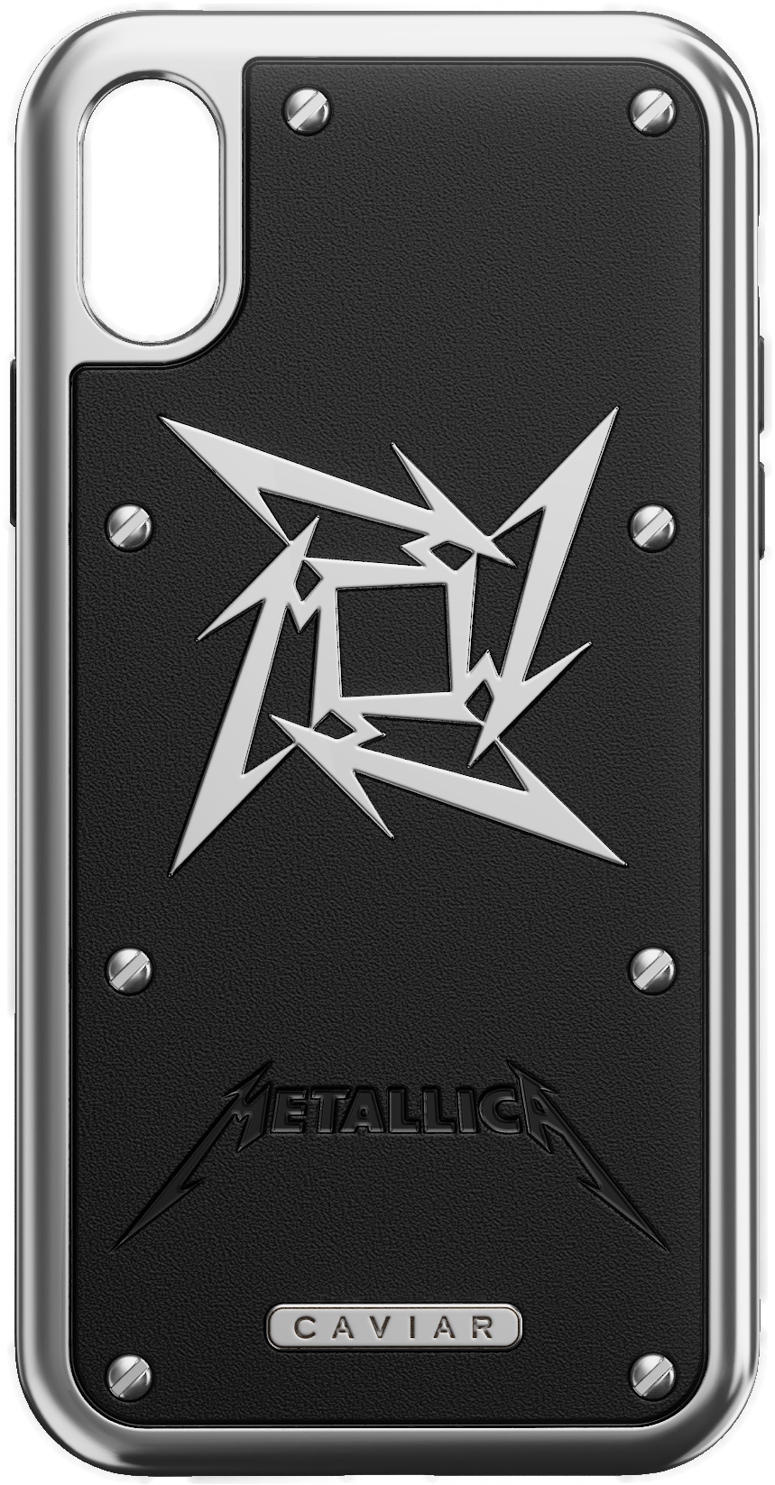 Buy Metallica Iphone X Cover - Caviar Iphone Case (2700x1650), Png Download