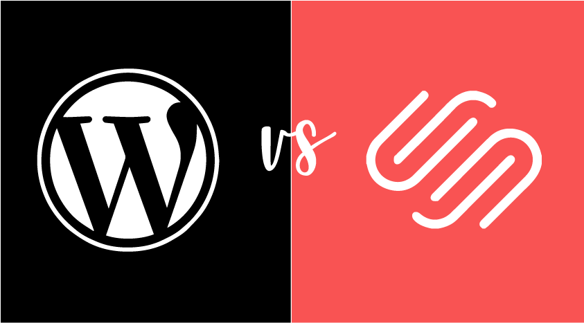 Wordpress V Squarespace - Wordpress (842x595), Png Download