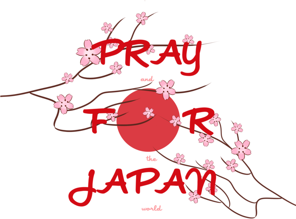 Tuesday, March 15, - Pray For Japan Png (958x833), Png Download