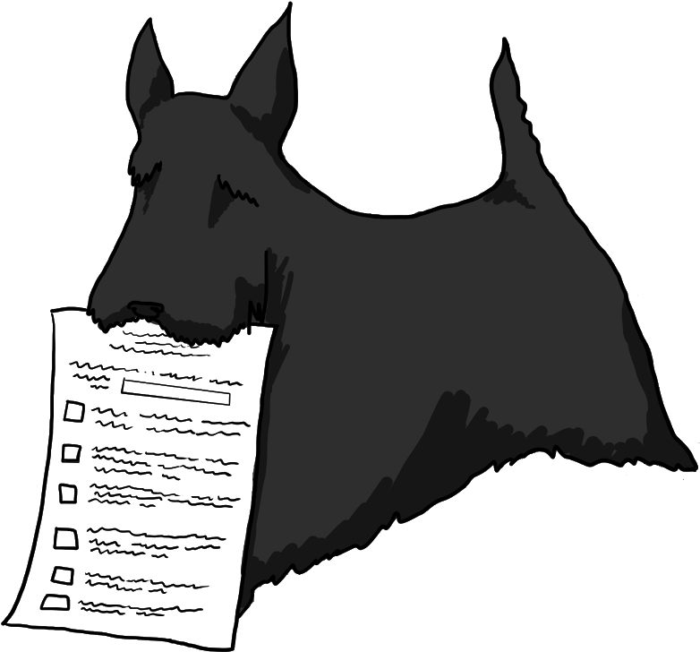 Isabelle Vincent/ - Small Terrier (1012x977), Png Download