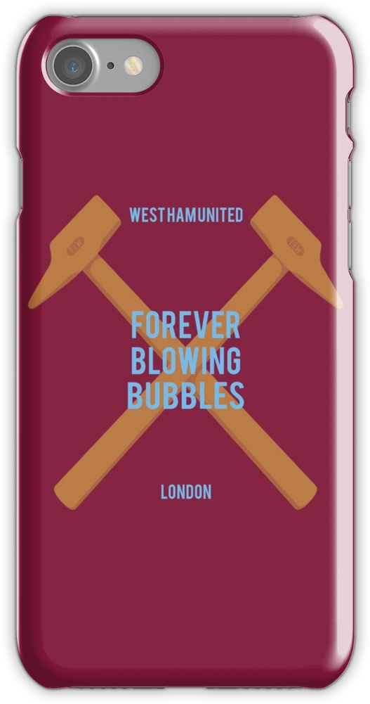 West Ham United - Fortnite Skal Iphone 7 (750x1000), Png Download