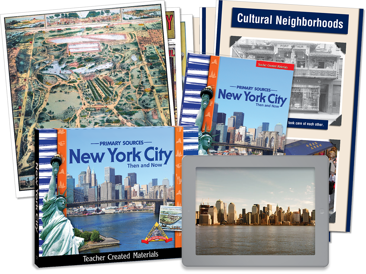 New York City Then And Now Kit - Metropolitan Area (1200x900), Png Download