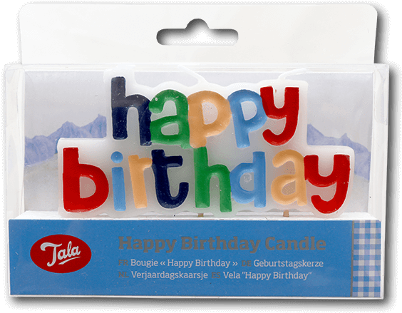 Tala Happy Birthday Candle - Tala (600x600), Png Download