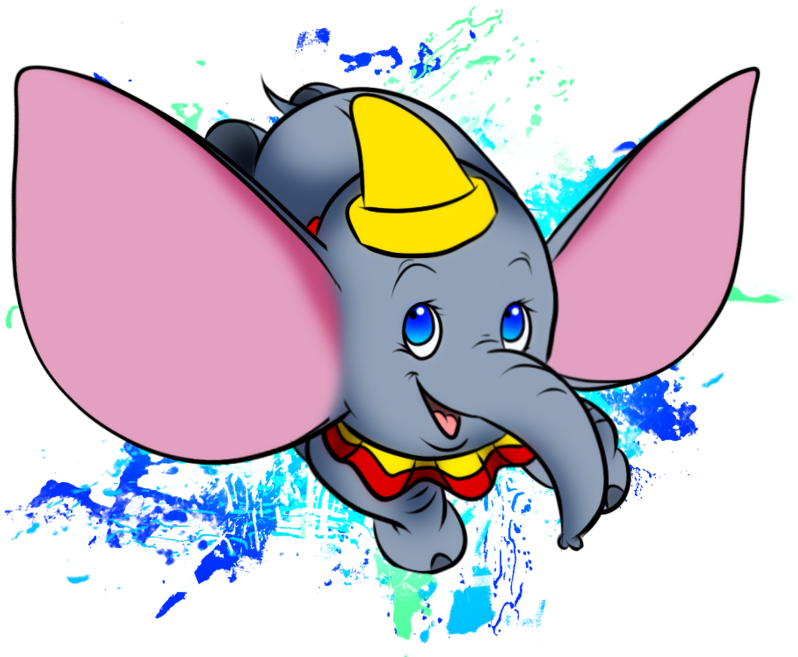 Dumbo Disney Screencaps Dumbo Walt Disney Characters - Indian Elephant (900x658), Png Download