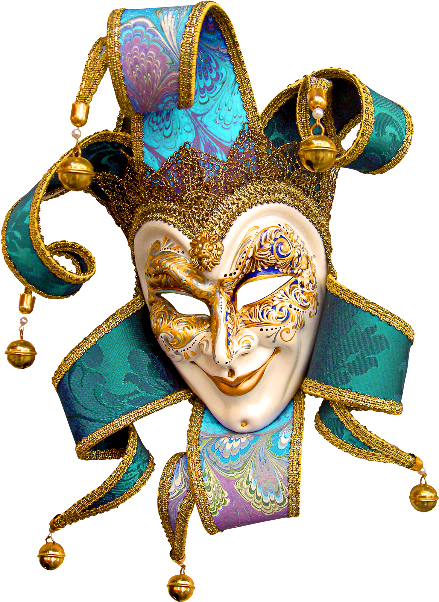 Carnival Of Venice Venetian Masks Masquerade Ball Mardi - Carnival Mask Venice Clipart (1482x2026), Png Download