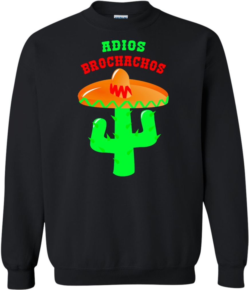Adios Brochachos Funny Cinco De Mayo Mexican Hat Shirt - Golden Knights Christmas Sweater (1024x1024), Png Download