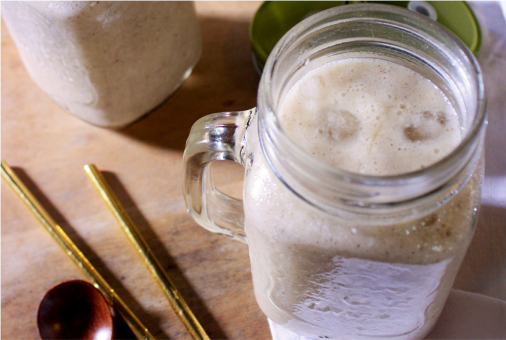 Fresh Coconut Smoothie - Milk Punch (1000x800), Png Download