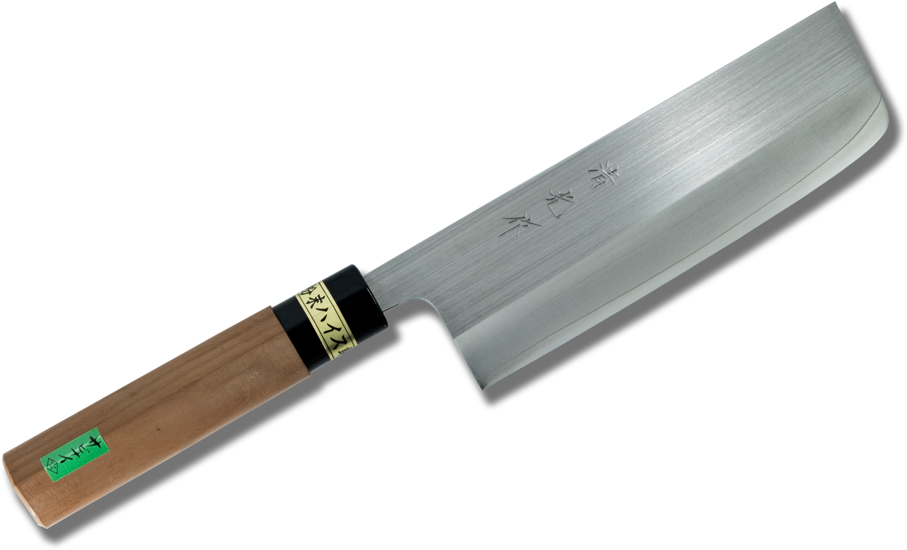 Morihei Kiyomitsu Pm Steel Wa-nakiri 165mm Sakura Handle (2048x1412), Png Download