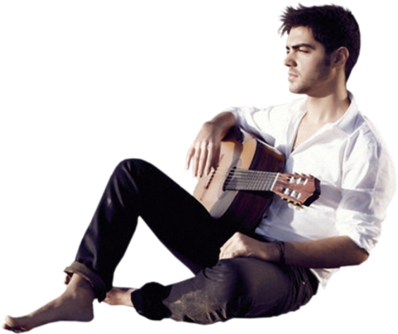 Guitar Guy - Milos Karadaglic The Guitar (677x600), Png Download