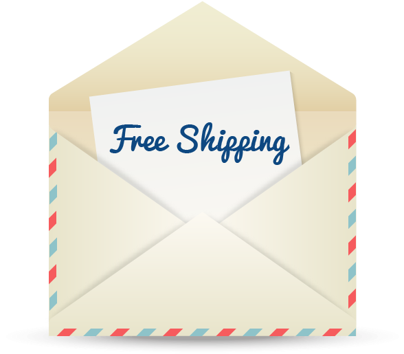 Email Free Shipping - Envelope (603x515), Png Download