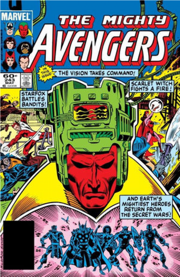 Купете Comics 1984-05 The Avengers - Vintage Marvel Comic Book (950x950), Png Download