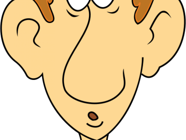 Cartoon Surprised Face (640x480), Png Download