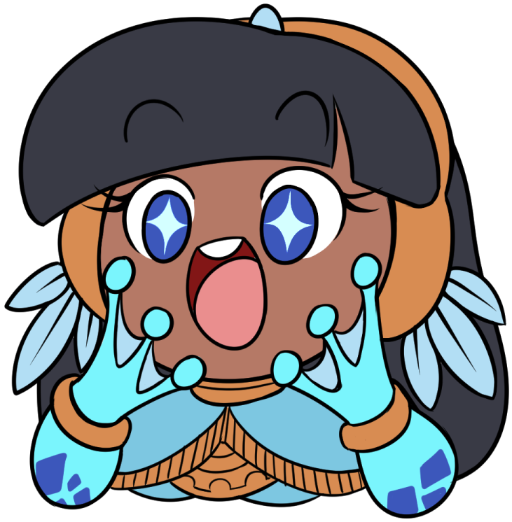 Surprised Xib Emote - Cartoon (750x750), Png Download