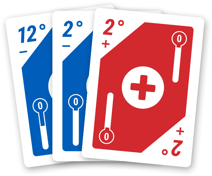 Temperature-cards - Sign (800x600), Png Download