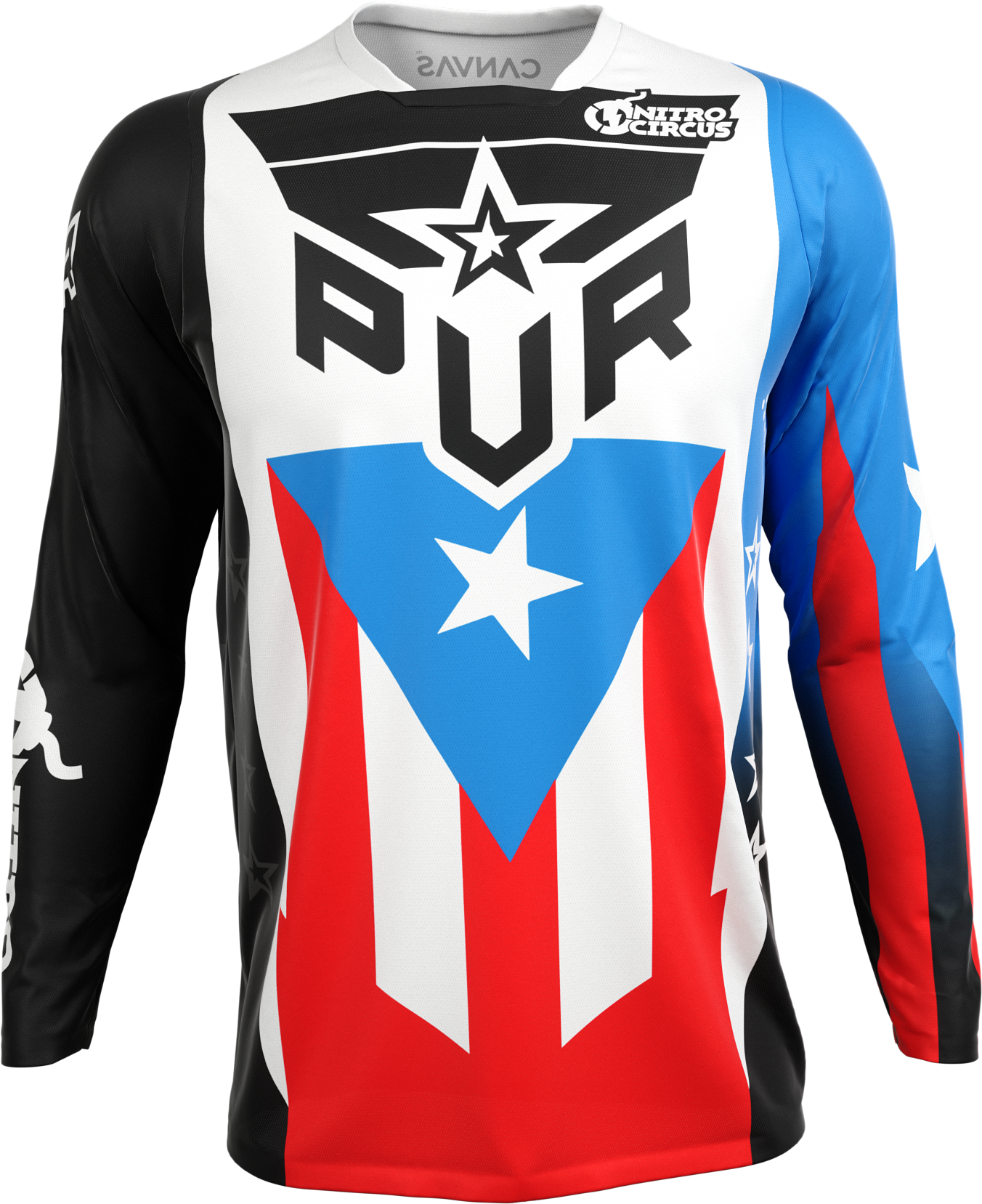 Travis Pastrana Team Puerto Rico Mxon Jersey - Mxon 2018 Team Puerto Rico (1700x2000), Png Download