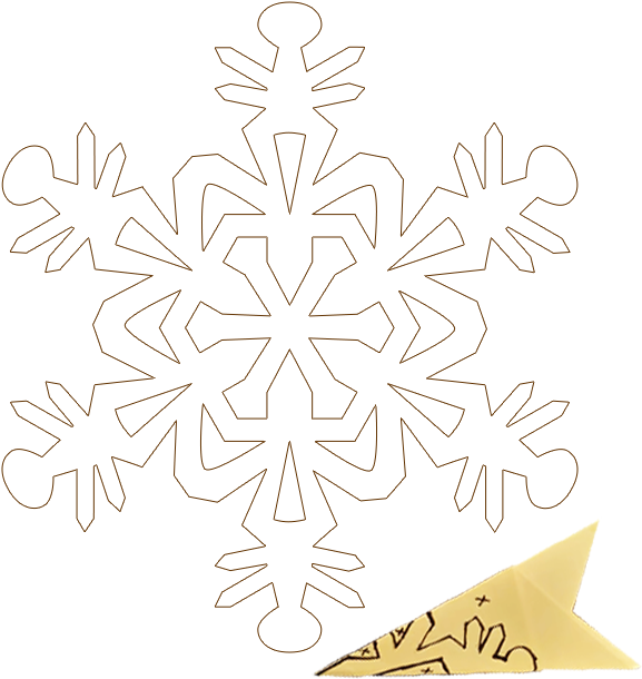 Click Here To Download Snowflake With Clear Background - Snowflake (640x640), Png Download