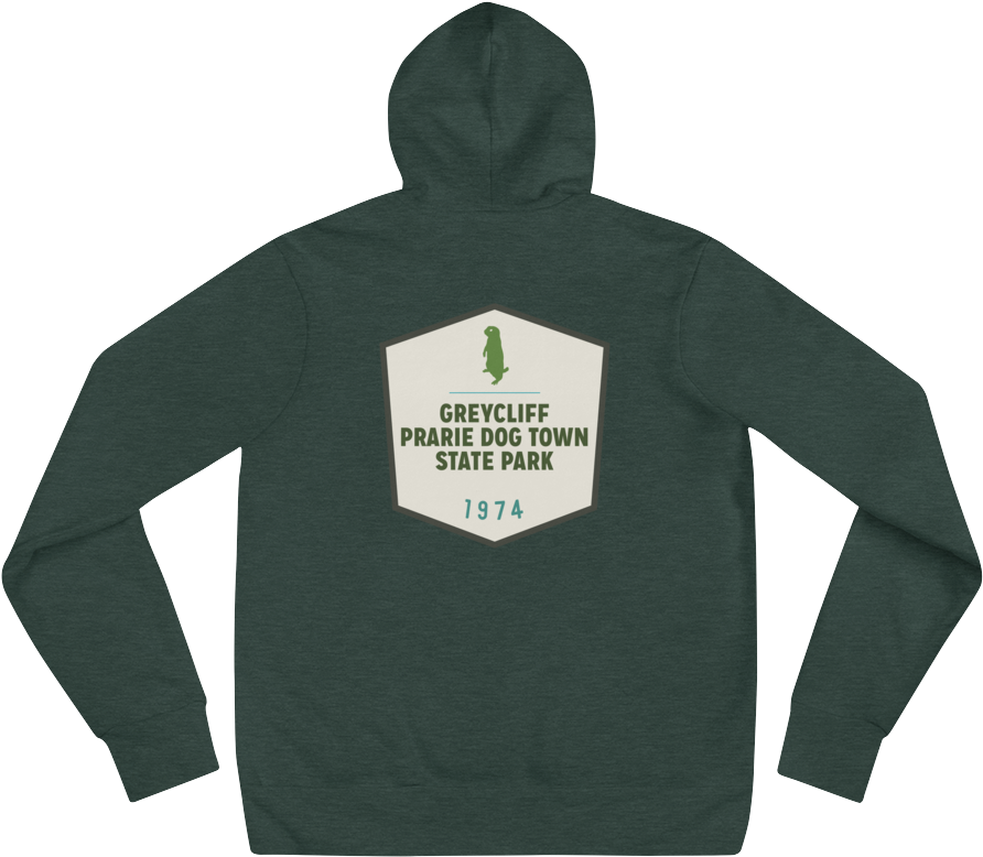 Greycliff Prairie Dog Town State Park Hoodie - Sweatshirt (1000x1000), Png Download