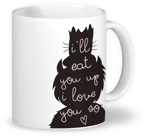 Caneca Where The Wild Things Are De Karen Rulezna - Coffee Cup (800x800), Png Download