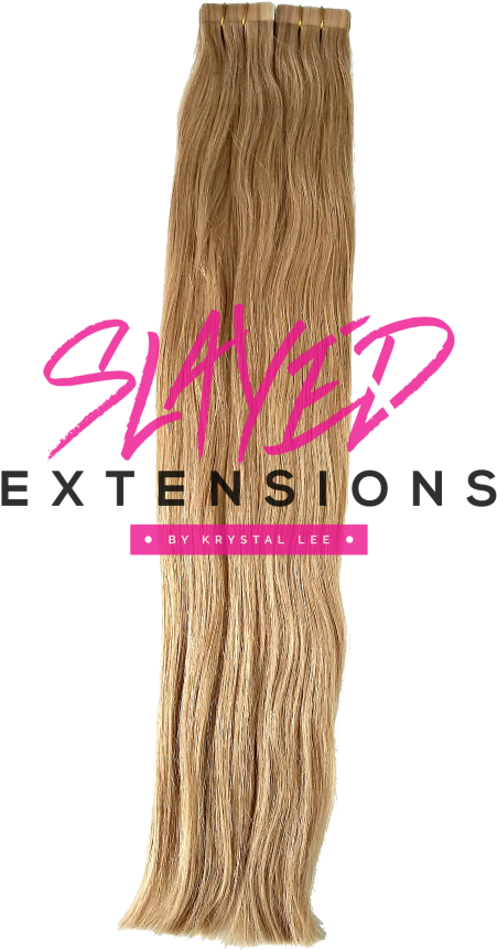 Dirty Blonde Tape-in Extensions - Artificial Hair Integrations (560x996), Png Download