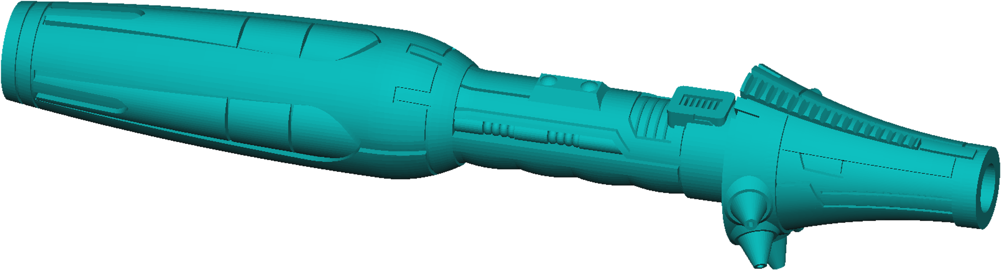 Inquisitors Lightsaber - Water Gun (3508x2750), Png Download