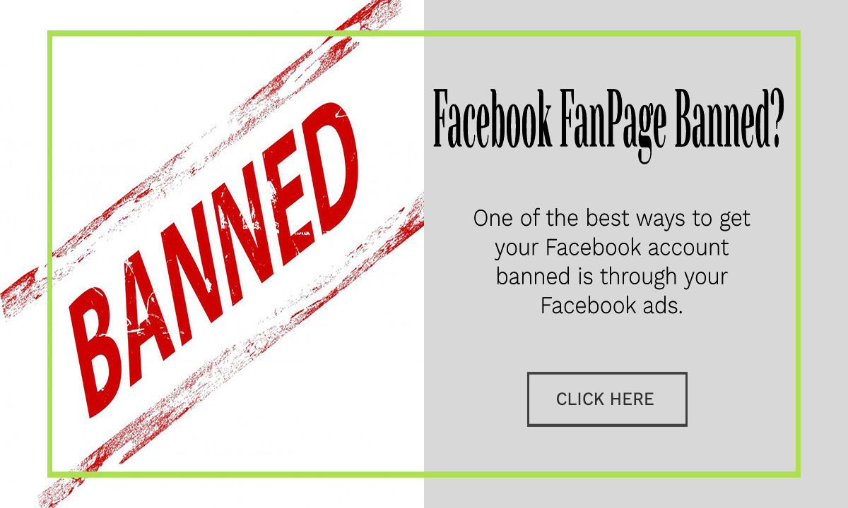 Facebook Fanpage Banned Here's What Happened - Graphic Design (1200x720), Png Download