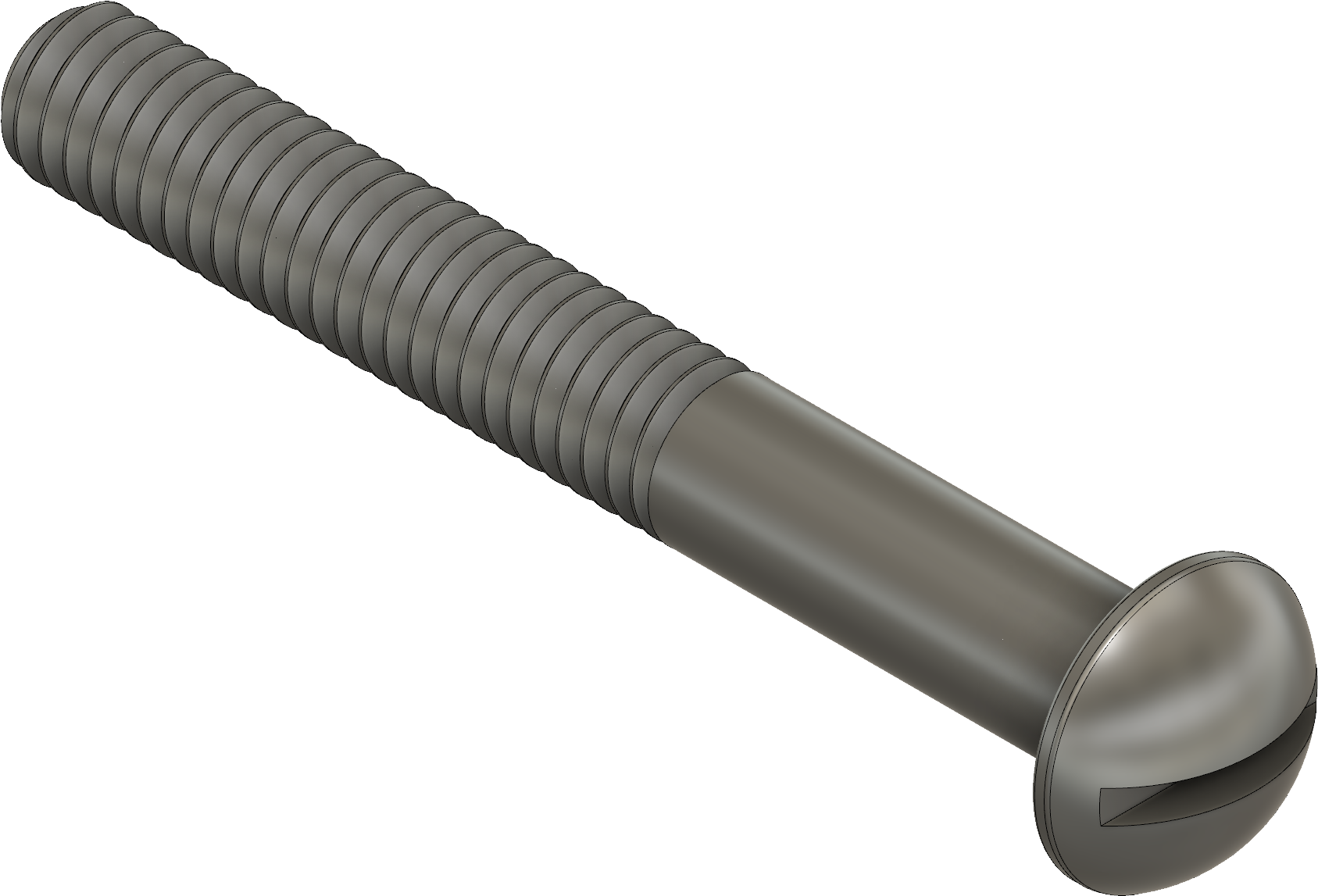Round Head Bolt - Rura Pcv Fi 40 (2048x2048), Png Download