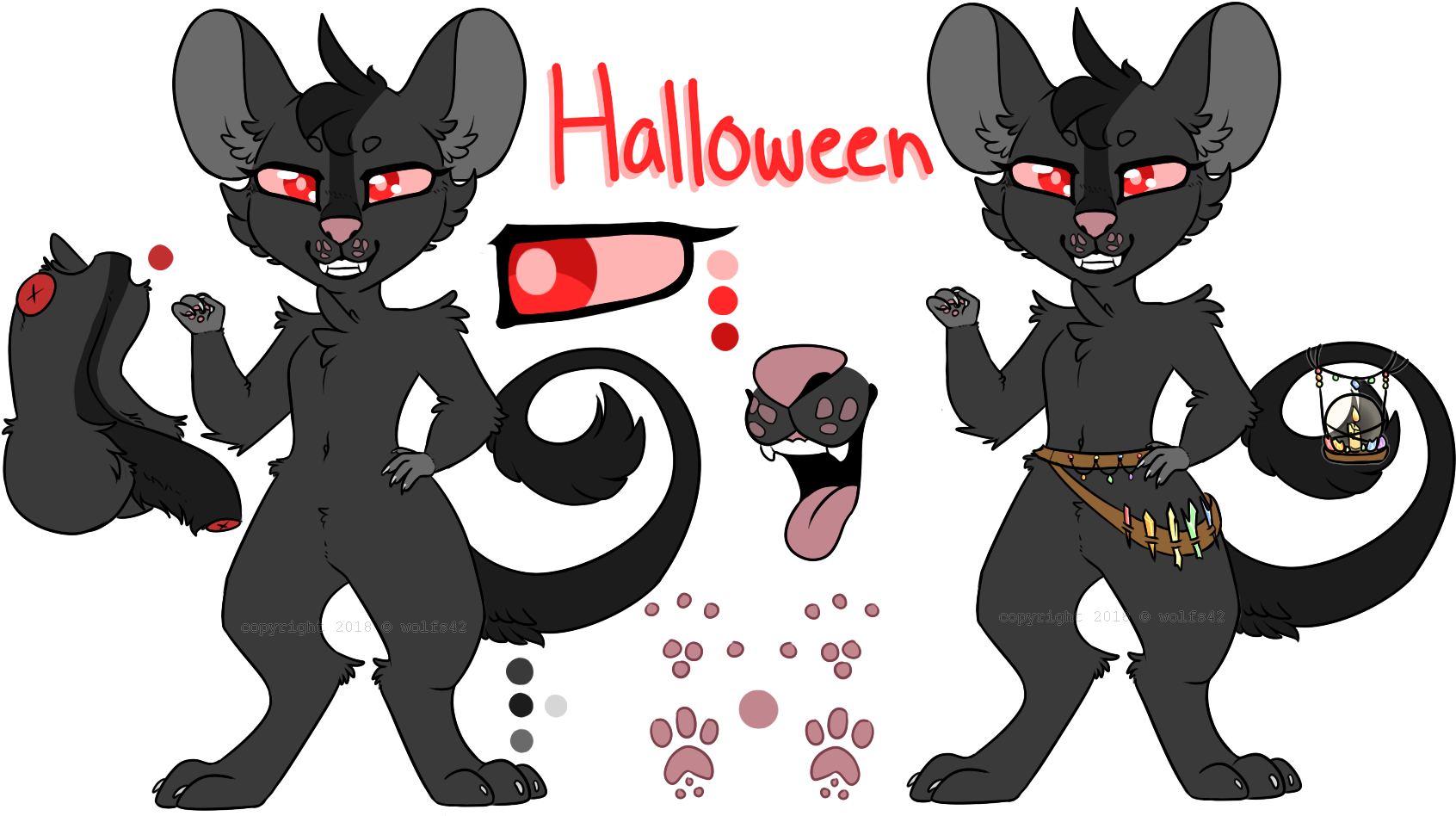 Wolfs42, Digitigrade Anthro, Furry, Mouse, Non-pony - Furry Mouse (1755x1006), Png Download